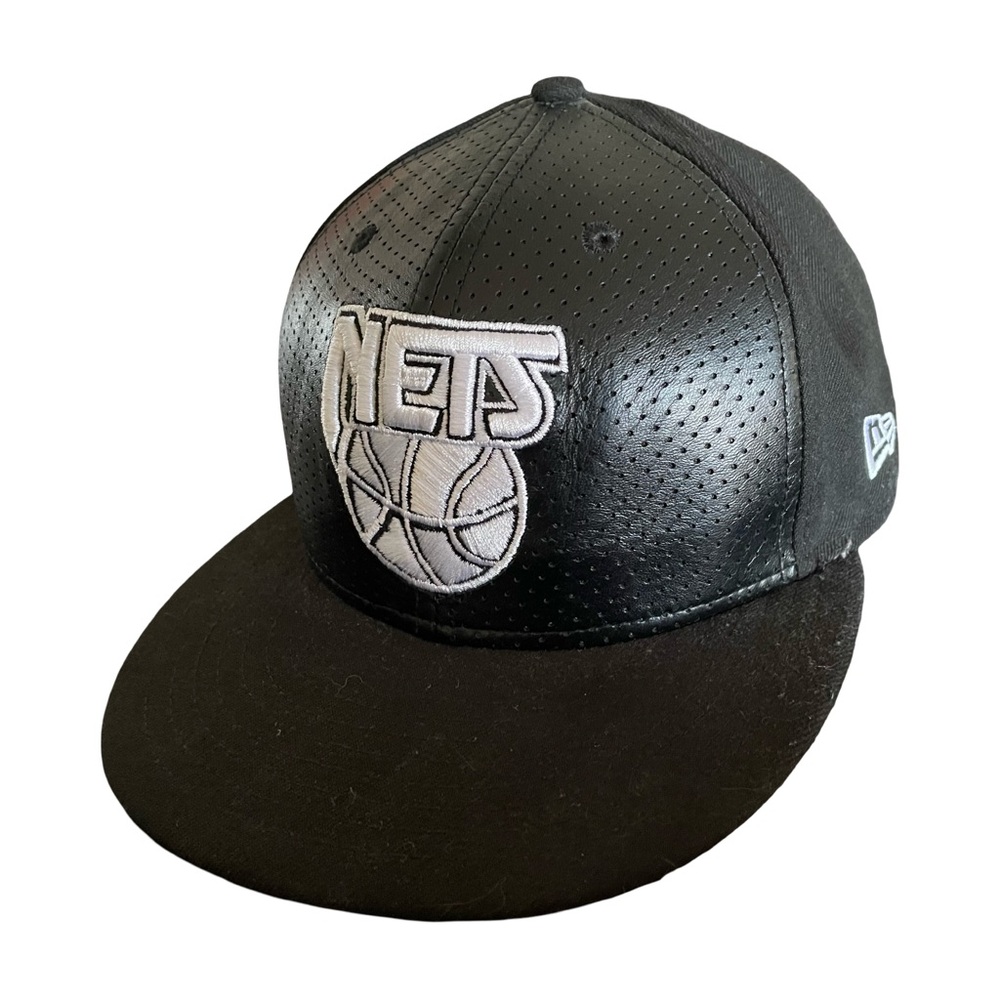 New Era 9Fifty NBA Hardwood Classics Black New Jersey Nets Hat Medium/Large